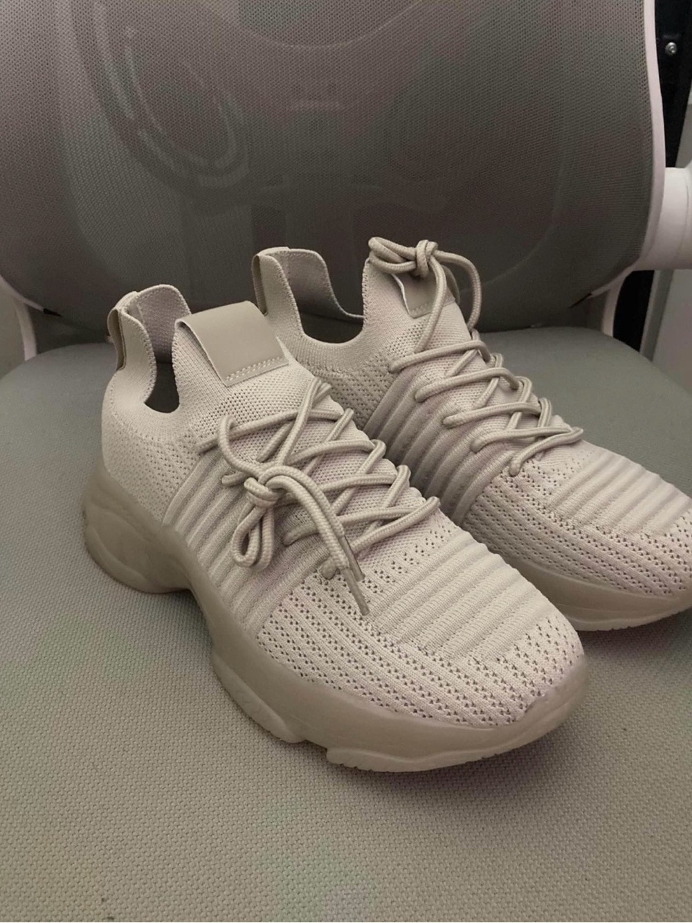 Women’s Lightweight Knit Sneakers - Taupe